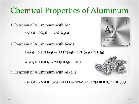 typical properties of aluminum